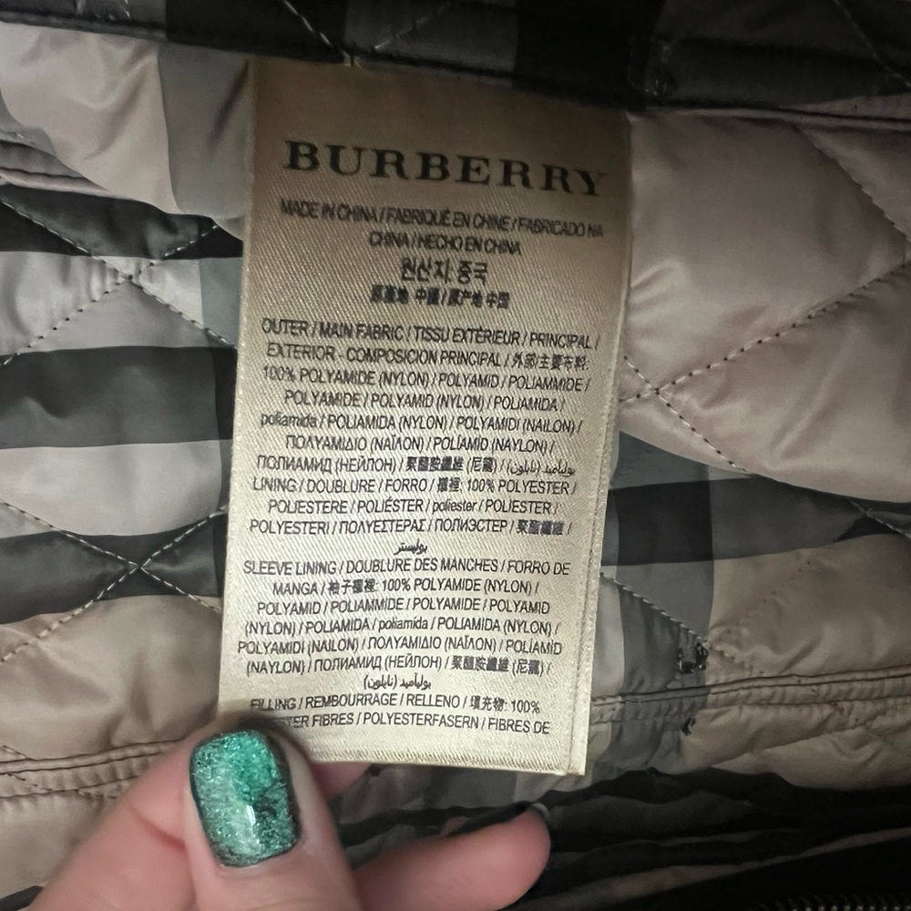 Quilted Burberry Jacket - image 7